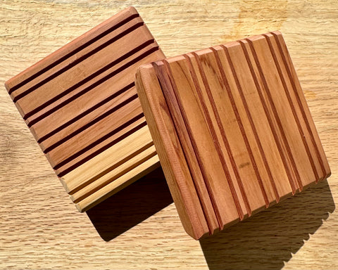 Aromatic Cedar Soap Dish for